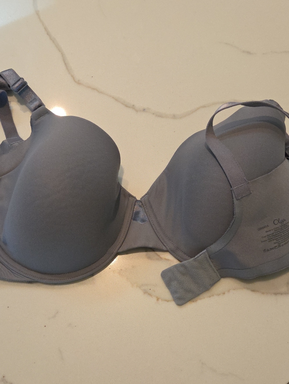 Olga Smooth Light Gray T-Shirt Bra